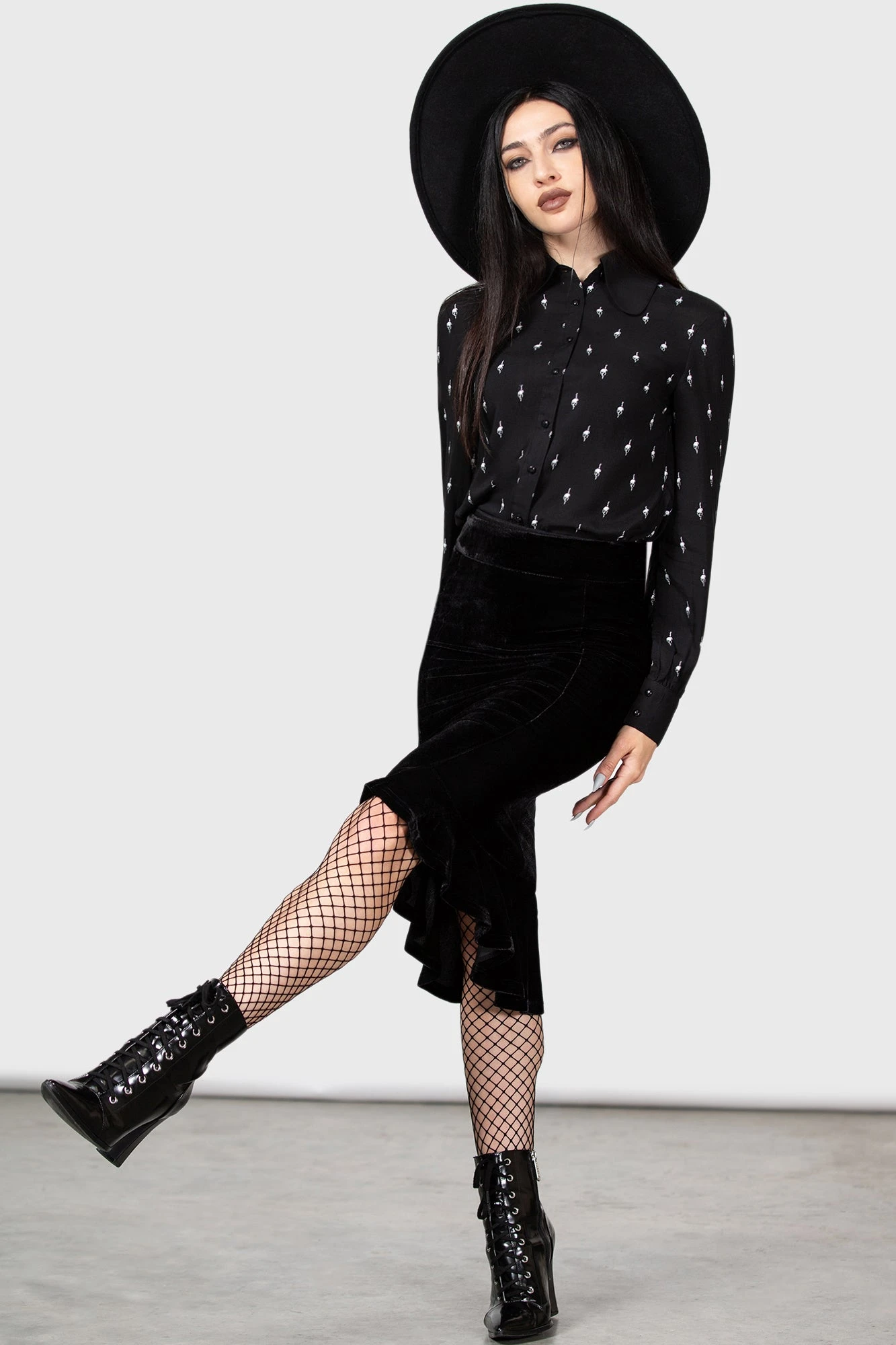 Little Storm Cloud Midi Skirt 3 Little Storm Cloud Midi Skirt