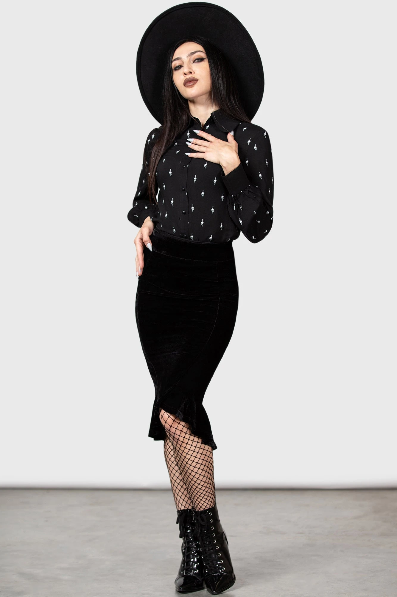 Little Storm Cloud Midi Skirt 5 Little Storm Cloud Midi Skirt - Image 3