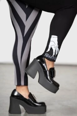 Loathe Leggings [PLUS] -Killstar Store LOATHE LEGGINGS PLUS W F