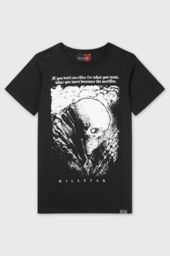Lonely Dark T-Shirt [PLUS] -Killstar Store LONELY DARK TSHIRT PLUS MENS B