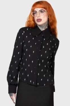 Love Is Torture Blouse 14 Love Is Torture Blouse -Killstar Store LOVE IS TORTURE BLOUSE W G