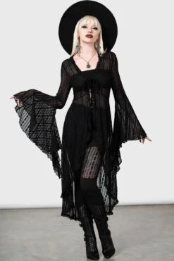 Lucienne's Seal Duster -Killstar Store LUCIENNES SEAL DUSTER W D