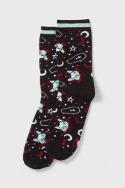 Lil Vampurr Ankle Socks -Killstar Store Lil Vampurr Ankle Socks