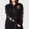 Magic Circle Hoodie [PLUS] -Killstar Store MAGIC CIRCLE HOODIE PLUS W B