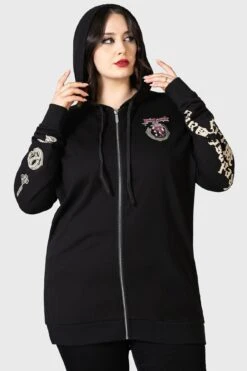 Magic Circle Hoodie [PLUS] -Killstar Store MAGIC CIRCLE HOODIE PLUS W D