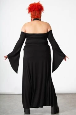 Maidenhead Cold Shoulder Top [PLUS] -Killstar Store MAIDENHEAD COLD SHOULDER TOP PLUS W G