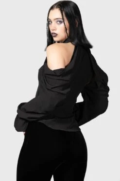 Maxim Priestess Blouse 9 Maxim Priestess Blouse -Killstar Store MAXIM PRIESTESS BLOUSE W E