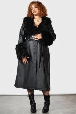 Midnight Sun Coat [PLUS] -Killstar Store MIDNIGHT SUN COAT PLUS F