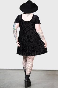 Mildred Dress [PLUS] -Killstar Store MILDRED DRESS PLUS W F