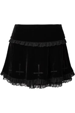 Mitzy Mini Skirt [PLUS] -Killstar Store MITZY MINI SKIRT PLUS