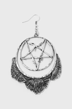 Mushroom Ritual Earrings -Killstar Store Mushroom Ritual Earrings G