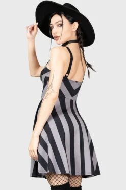 Nevermore Mini Dress -Killstar Store NEVERMORE MINI DRESS W G