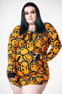 Night Harvest Henley Dress [PLUS]