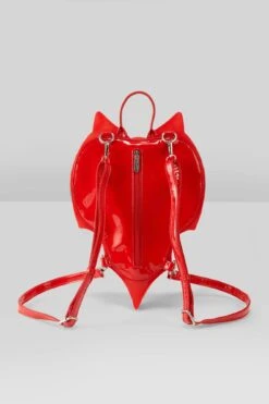 Nightly Bite Backpack [RED] -Killstar Store NIGHTLY BITE BACKPACK RED W E