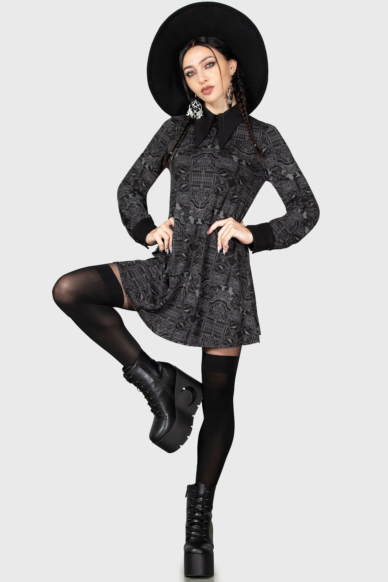 Nightshade Society Mini Dress 3 Nightshade Society Mini Dress