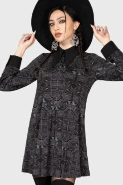 Nightshade Society Mini Dress 11 Nightshade Society Mini Dress -Killstar Store NIGHTSHADE SOCIETY MINI DRESS W E