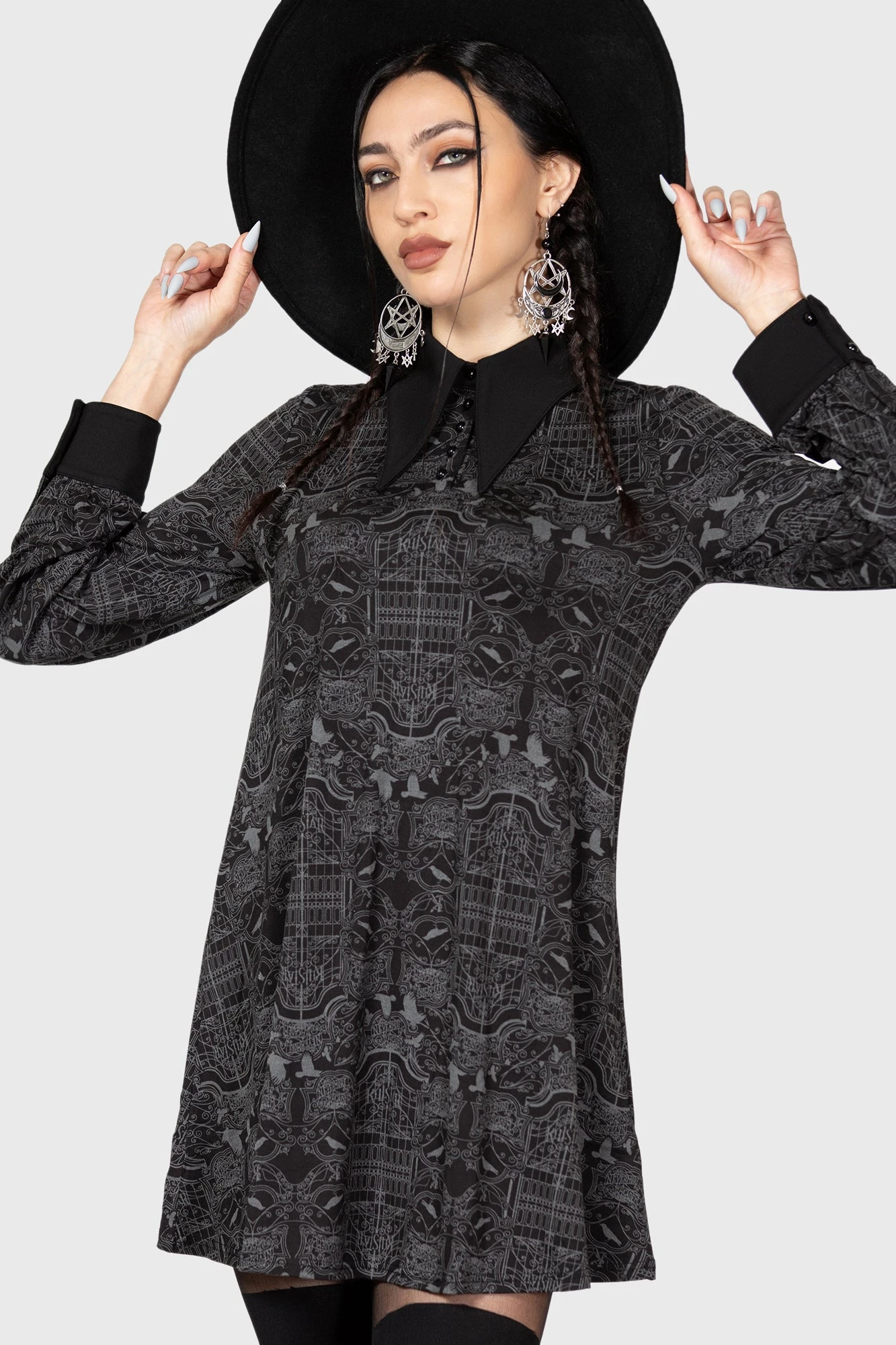 Nightshade Society Mini Dress 6 Nightshade Society Mini Dress - Image 4