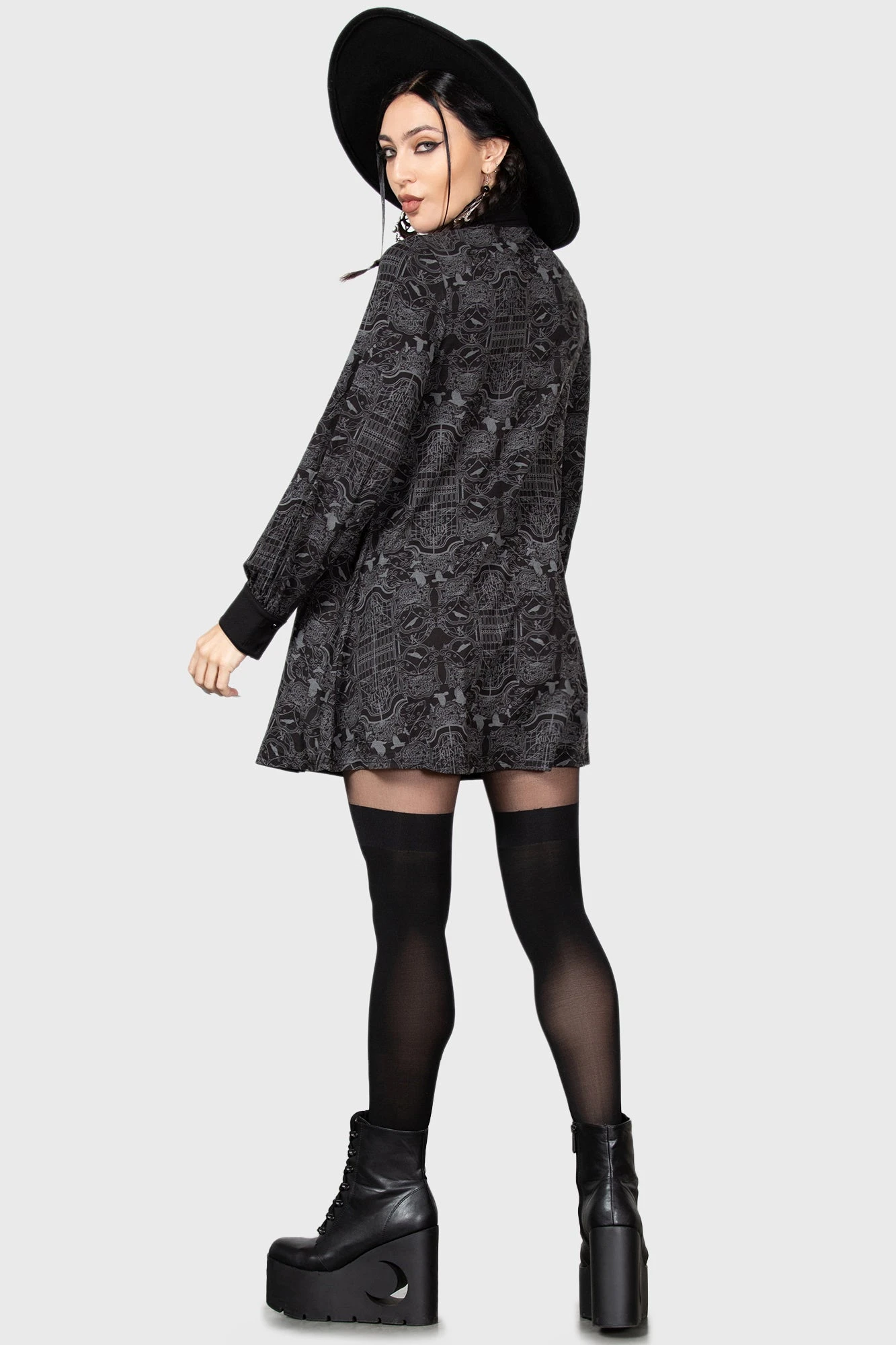 Nightshade Society Mini Dress 8 Nightshade Society Mini Dress - Image 6