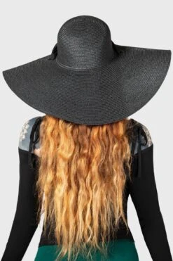 Nightshaded Sun Hat -Killstar Store NIGHTSHADED SUN HAT W E
