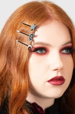 Noctem Hairpin Set -Killstar Store NOCTEM HAIRPIN SET W D