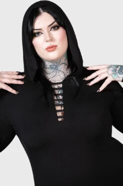 Nocturnal Queen Mini Dress [PLUS] -Killstar Store NOCTURNAL QUEEN MINI DRESS PLUS W D