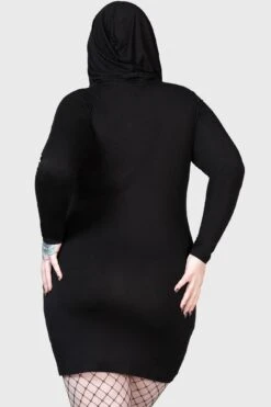 Nocturnal Queen Mini Dress [PLUS] -Killstar Store NOCTURNAL QUEEN MINI DRESS PLUS W F