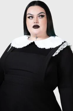 Oriel Pinafore [PLUS] -Killstar Store ORIEL PINAFORE PLUS W D