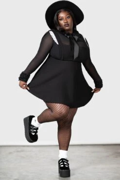 Oriel Pinafore [PLUS] -Killstar Store ORIEL PINAFORE PLUS W E