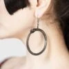 Ouroborous Curse Earrings 1 Ouroborous Curse Earrings -Killstar Store OROURBOUS CURSE EARRINGS W B