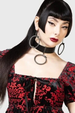 Ouroborous Curse Earrings -Killstar Store OROUROBOUS CURSE EARRINGS W D