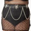 Our Inner Circle Belt [PLUS] -Killstar Store OUR INNER CIRCLE BELT PLUS W B