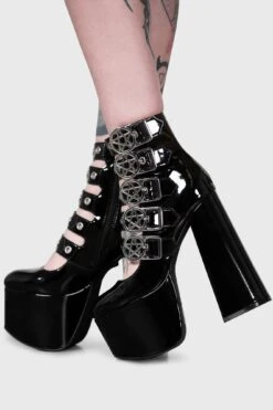 Panic Platform Shoes -Killstar Store PANIC PLATFORM SHOE W D 1