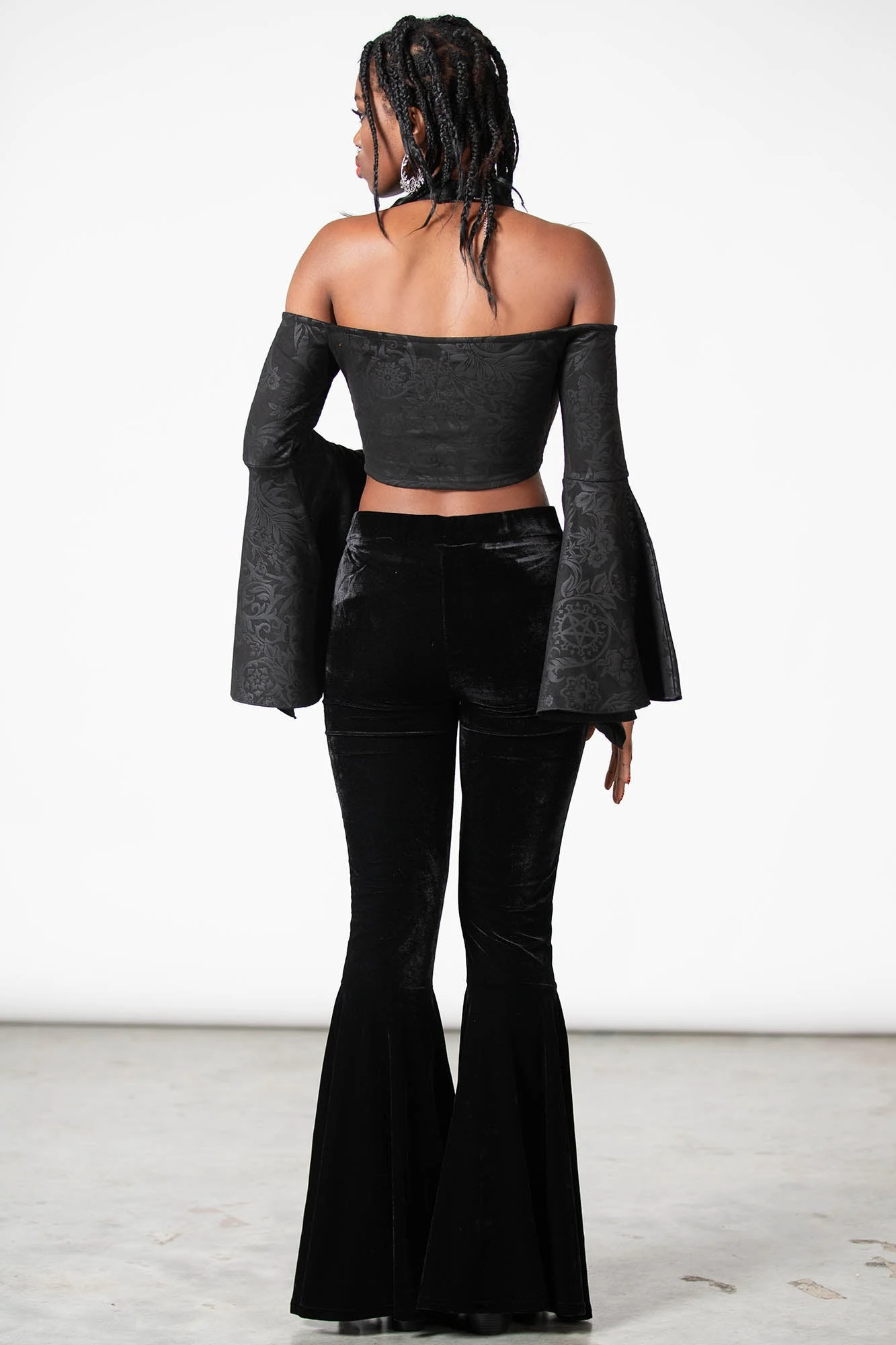 Periwinkle Halter Crop Top 6 Periwinkle Halter Crop Top - Image 4