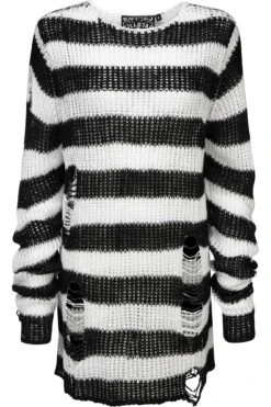 Emo Knit Sweater -Killstar Store PUGSLEY KNIT