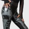 Reaper Leggings 1 Reaper Leggings -Killstar Store REAPER LEGGINGS W b