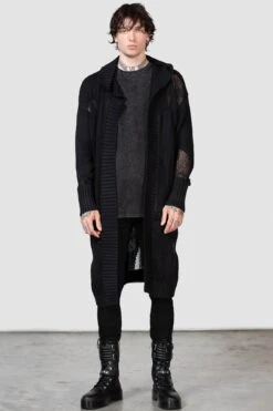 Red Rains Cardigan 16 Red Rains Cardigan -Killstar Store RED RAINS CARDIGAN MENS E