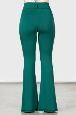 Santaleles Bootcut Trousers 9 Santaleles Bootcut Trousers -Killstar Store SANTALELES BOOTCUT LEGGINGS W E