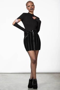 Scallywag Mini Skirt -Killstar Store SCALLYWAG MINI SKIRT W D