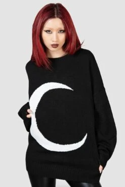 Selena Knit Sweater -Killstar Store SELENA KNIT SWEATER W D