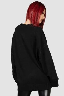 Selena Knit Sweater -Killstar Store SELENA KNIT SWEATER W F