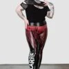 Senior Prom Leggings [PLUS] -Killstar Store SENIOR PROM LEGGINGS PLUS W B