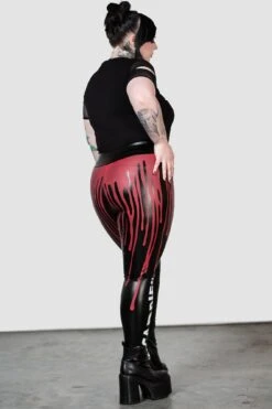 Senior Prom Leggings [PLUS] -Killstar Store SENIOR PROM LEGGINGS PLUS W E