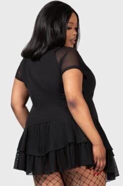 Senior Prom Shrunken T-Shirt [PLUS] -Killstar Store SENIOR PROM SHRUNKEN TSHIRT W PLUS F