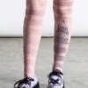 Shena Fishnet Stockings [PASTEL PINK] -Killstar Store SHENA FISHNET STOCKINGS PASTEL PINK B