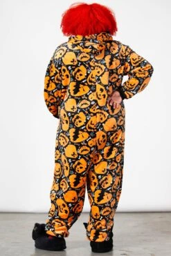 Shocktober Onesie [PLUS] -Killstar Store SHOCKTOBER ONESIE PLUS W E