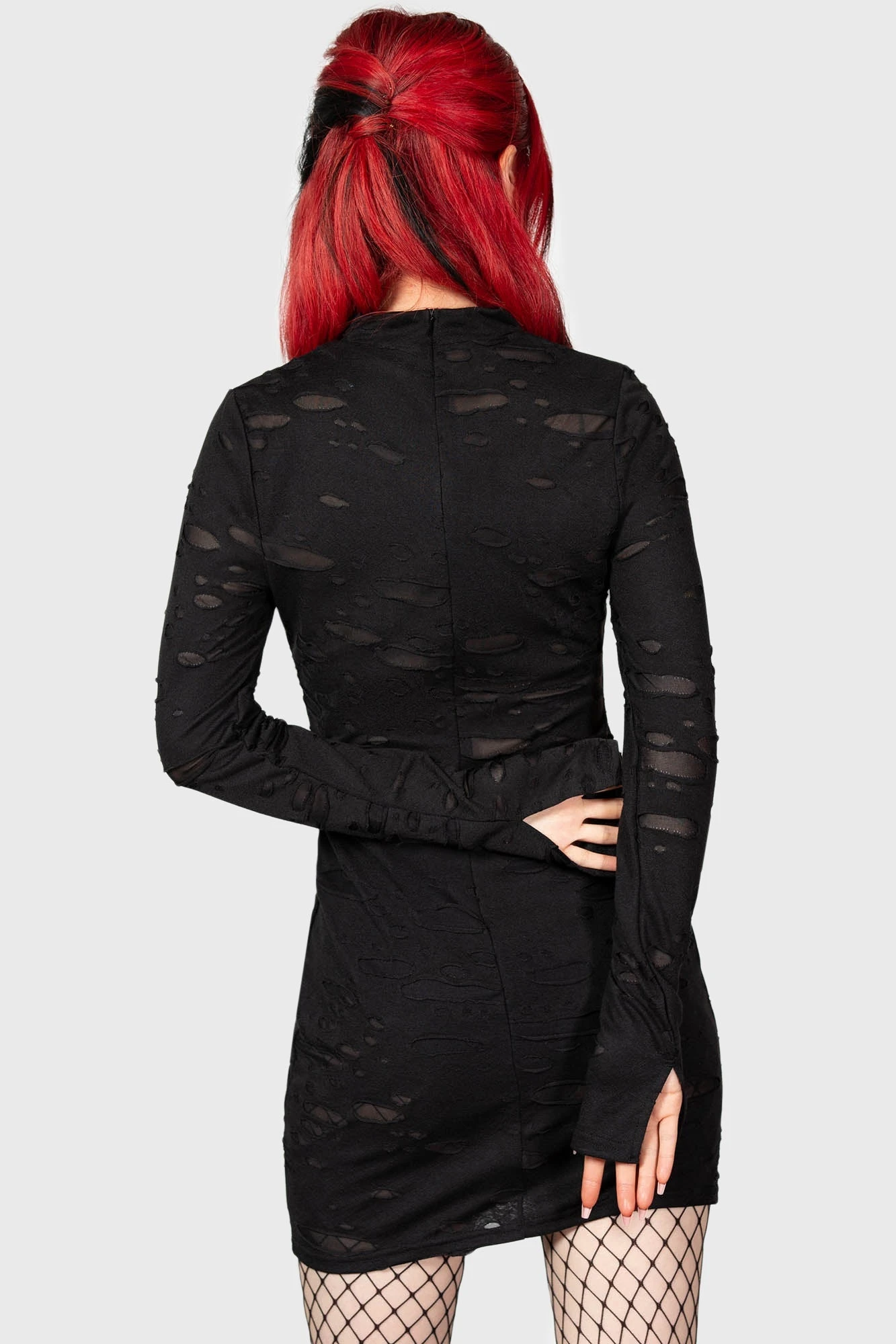 Sinners Glimmer Long Sleeve Dress 6 Sinners Glimmer Long Sleeve Dress - Image 4