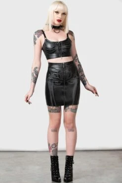 Skellington Skirt 11 Skellington Skirt -Killstar Store SKELLINGTON SKIRT W E