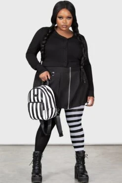 Solitude Suits Me Cardigan [PLUS] -Killstar Store SOLITUDE SUITS ME CARDIGAN PLUS W F