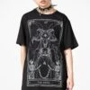 Soul Card T-Shirt -Killstar Store SOUL CARD TSHIRT W B