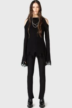 Strange Vanity Trousers -Killstar Store STRANGE VANITY TROUSERS w F